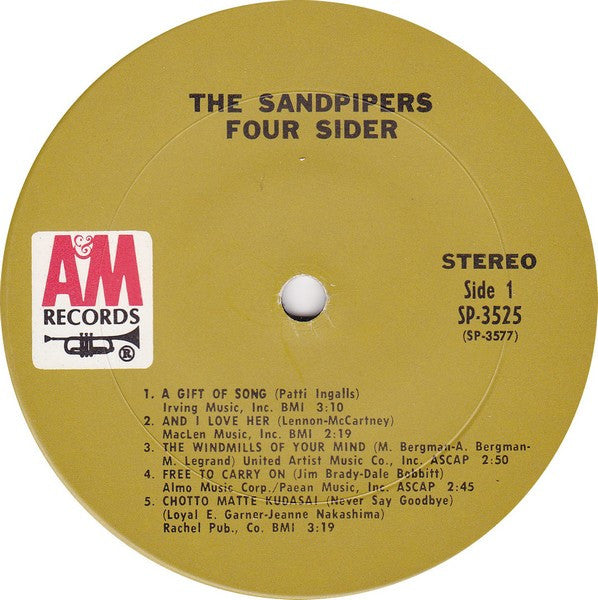 The Sandpipers : Foursider (2xLP, Comp)