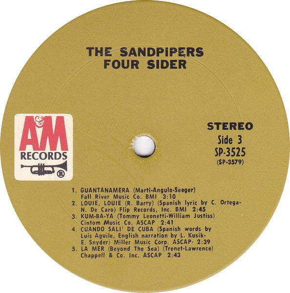 The Sandpipers : Foursider (2xLP, Comp)