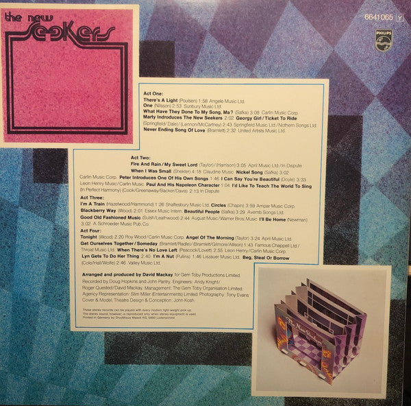 The New Seekers : Live At The Royal Albert Hall (2xLP, Album, Gat)