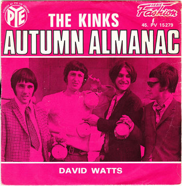 The Kinks : Autumn Almanac (7", Single)