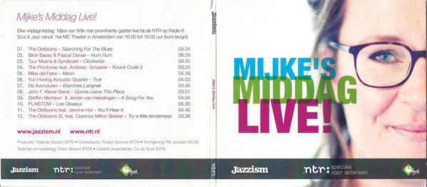 Various : Mijke's Middag Live! (CD, Comp)