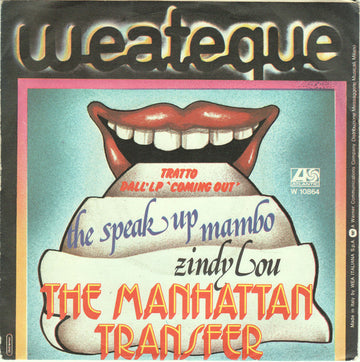 The Manhattan Transfer : The Speak Up Mambo (7")