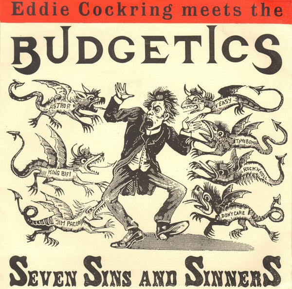 Budgetics : Eddie Cockring Meets The Seven Sins And Sinners (7")