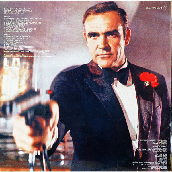John Barry : Les Diamants Sont Eternels (Diamonds Are Forever) (Bande Sonore Originale Du Film James Bond 007) (LP)