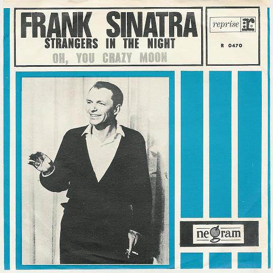 Frank Sinatra : Strangers In The Night (7", Single, Blu)