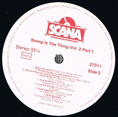 Various : Swing That Music (2xLP, Comp, Gat)