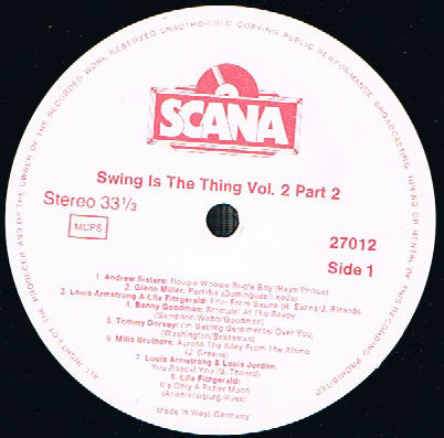 Various : Swing That Music (2xLP, Comp, Gat)