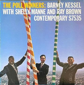 Barney Kessel With Shelly Manne, Ray Brown : The Poll Winners (LP, Album, RE)