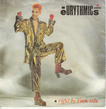 Eurythmics : Right By Your Side (7", Single)