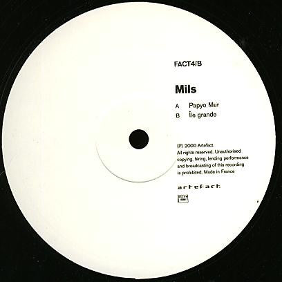 Mils : Papyo Mur / Ile Grande (12")