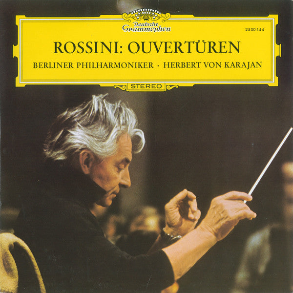 Gioacchino Rossini - Berliner Philharmoniker · Herbert von Karajan : Ouvertüren (LP, RE)