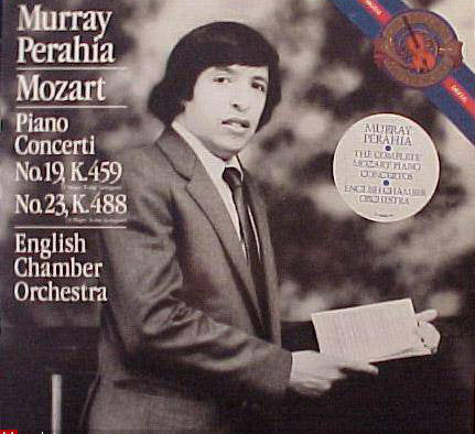 Mozart*, Murray Perahia, English Chamber Orchestra : Piano Concerti No. 19, K.459 (F Major/F-dur/Fa Majeur); No. 23, K.488 (A Major/A-dur/La Majeur) (LP)