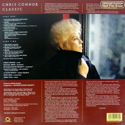 Chris Connor : Classic (LP)