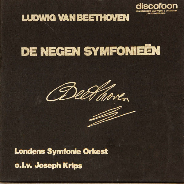 Ludwig van Beethoven : De Negen Symfonieën (7xLP, Comp + Box)