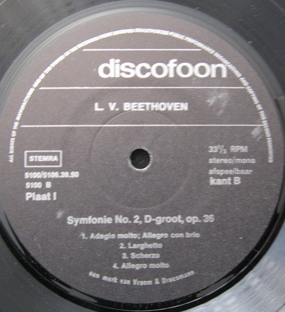 Ludwig van Beethoven : De Negen Symfonieën (7xLP, Comp + Box)