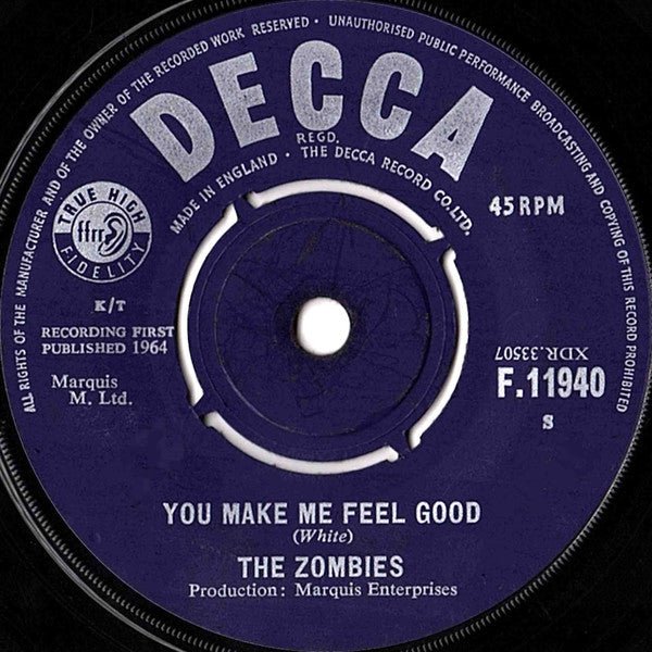 The Zombies : She's Not There (7", Single)