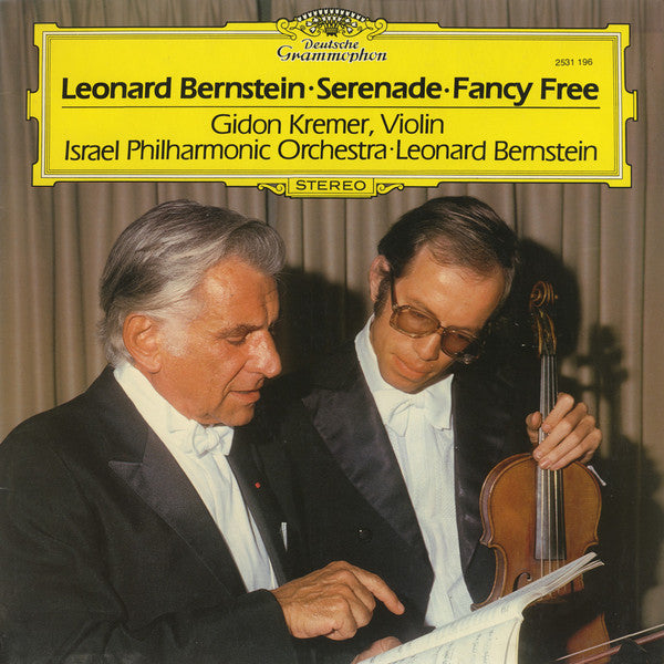 Leonard Bernstein, Gidon Kremer, Israel Philharmonic Orchestra : Serenade • Fancy Free (LP)