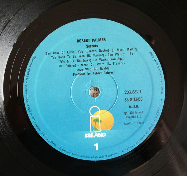 Robert Palmer : Secrets (LP, Album)