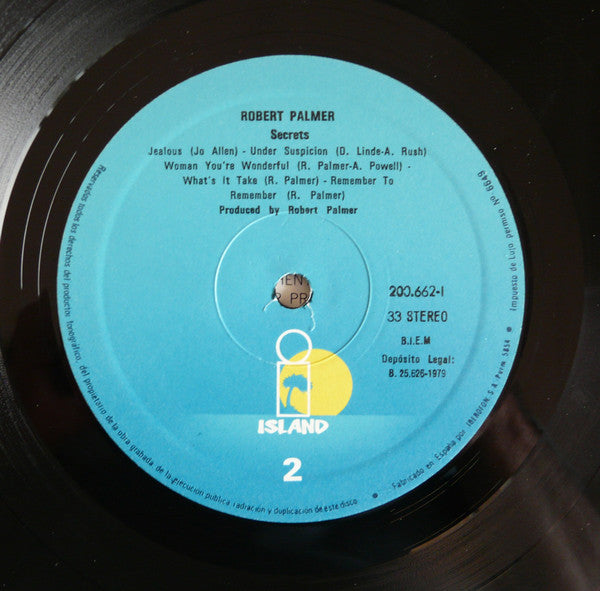 Robert Palmer : Secrets (LP, Album)