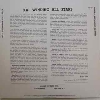 Kai Winding All Stars : Kai Winding All Stars (LP, Album, RE)