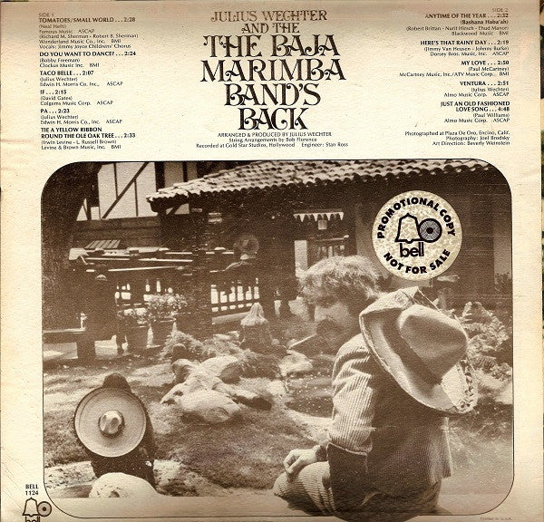 Julius Wechter And The Baja Marimba Band* : Julius Wechter And The Baja Marimba Band's Back (LP, Album)