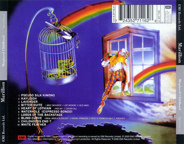 Marillion : Misplaced Childhood (CD, Album, RE, RM, Swi)