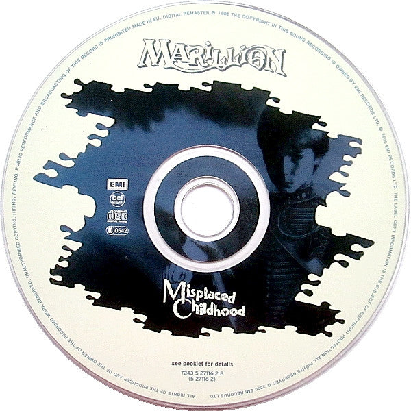 Marillion : Misplaced Childhood (CD, Album, RE, RM, Swi)