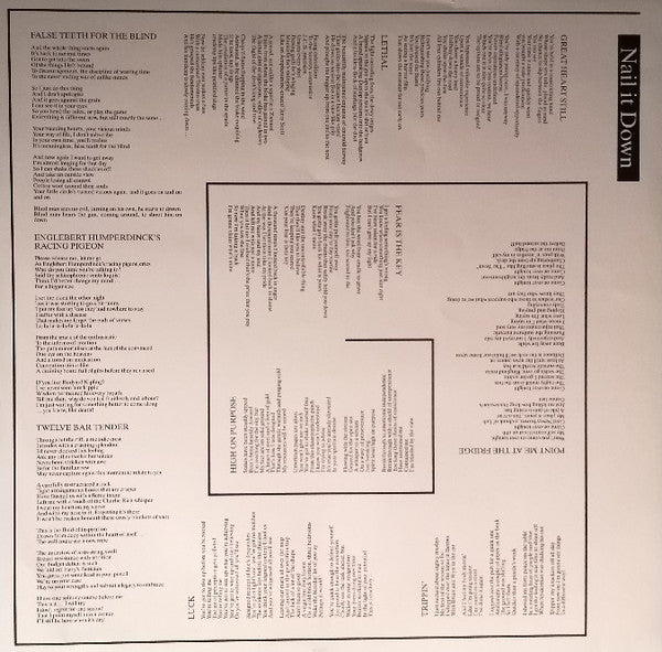 The Abs : Nail It Down (LP, Album)