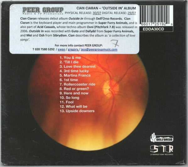 Cian Ciaran : Outside In (CD, Album)