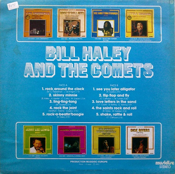 Bill Haley And His Comets : Rock! Rock! Rock! (LP, Comp, RE)