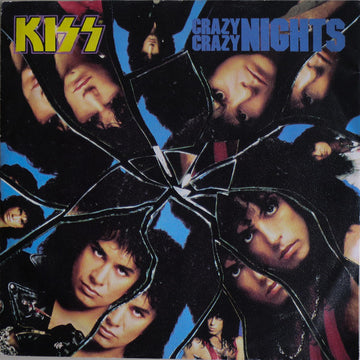 Kiss : Crazy Crazy Nights (7", Single)