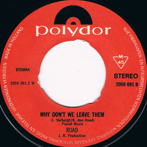 Road (13) : Never Leave Me Lonely (7", Single)