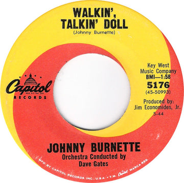 Johnny Burnette : Walkin', Talkin' Doll / Sweet Suzie (7")