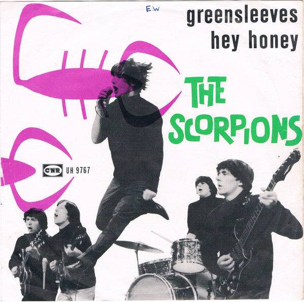 The Scorpions : Greensleeves / Hey Honey (7", Single)