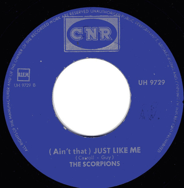 The Scorpions : Hello Josephine (7", Single, blu)