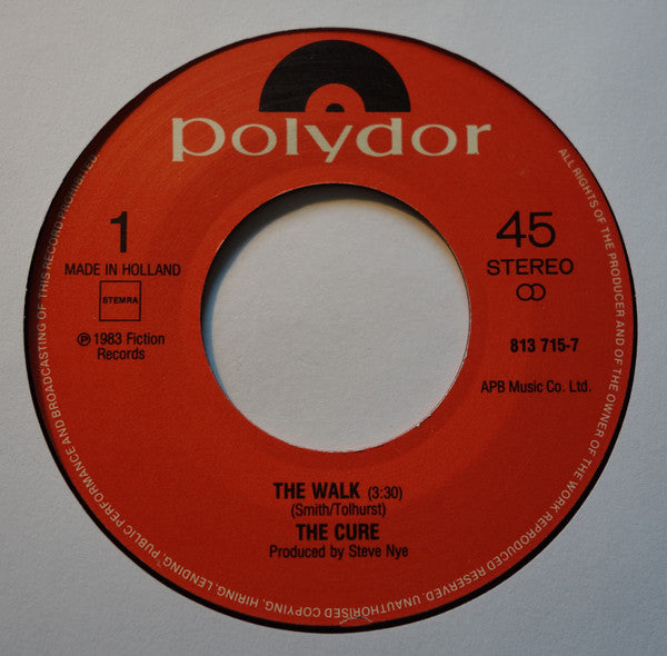 The Cure : The Walk (7", Single)