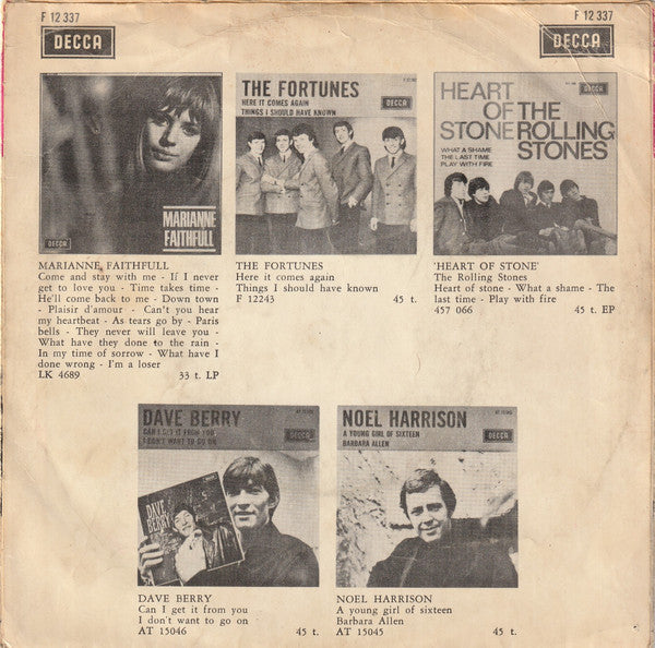 Dave Berry : If You Wait For Love / Hidden (7", Single, Mono, Pur)