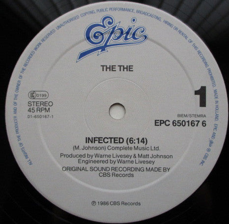 The The : Infected (12", Maxi)