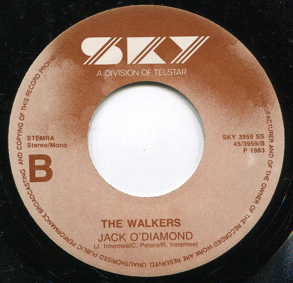 The Walkers (2) : Oh, Lonesome Me (7", Single)