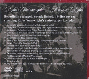 Rufus Wainwright : House Of Rufus (13xCD, Album + 6xDVD-V + Box, Comp, Ltd)
