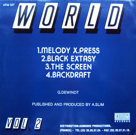 World : Vol. 2 (12")