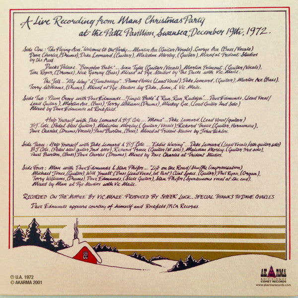 Various : Christmas At The Patti (2x10", Album, RE)