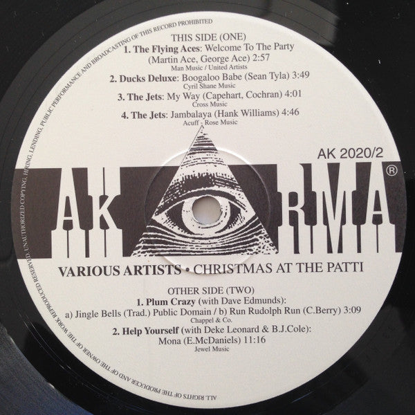Various : Christmas At The Patti (2x10", Album, RE)