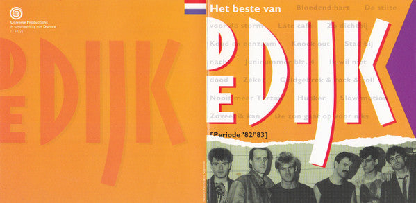 De Dijk : Het Beste Van De Dijk [Periode '82 - '83] (CD, Comp)