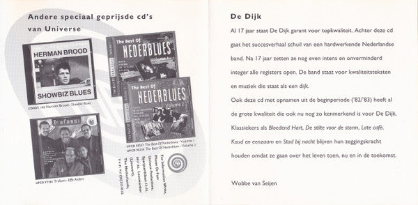 De Dijk : Het Beste Van De Dijk [Periode '82 - '83] (CD, Comp)