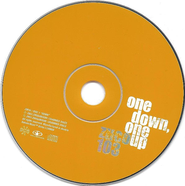 Zuco 103 : One Down, One Up (2xCD, Album)