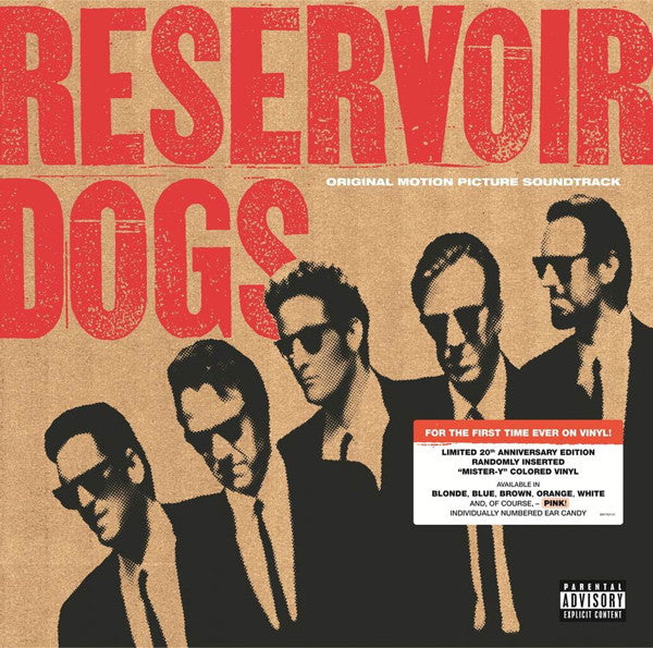 Various : Reservoir Dogs (Original Motion Picture Soundtrack) (LP, Comp, Ltd, Num, RE, Pin)