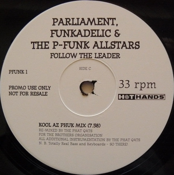 Parliament, Funkadelic & P-Funk All Stars : Follow The Leader (2x12", Promo)
