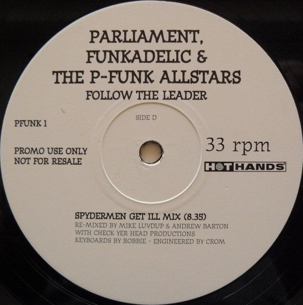 Parliament, Funkadelic & P-Funk All Stars : Follow The Leader (2x12", Promo)