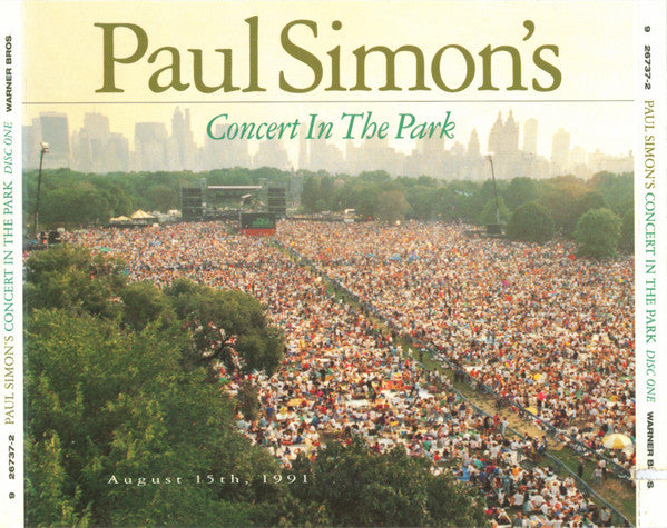 Paul Simon : Paul Simon's Concert In The Park (2xCD, Album)